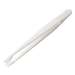 Full Plastic Tweezers, Style 710, Delrin, Very Fine, Short, Flat, 4.5"